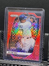 Nelson Cruz 2025 Prizm -   Red Power Prizm  #27/99 - #74 Rangers
