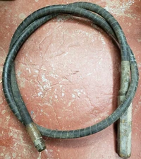 WYCO Concrete Vibrator 12' stinger shaft and head