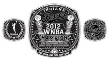 Indiana Fever Championship Belt 2mm Zinc plates