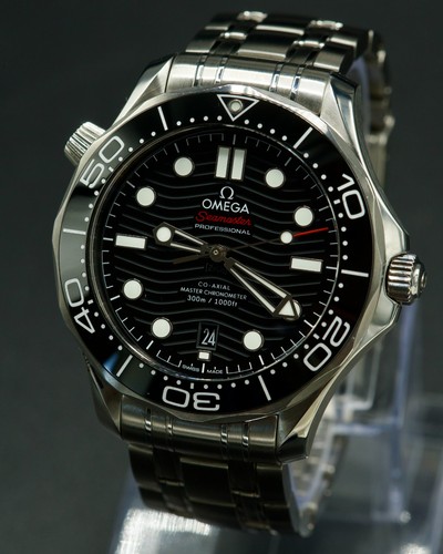 Omega Seamaster Professional 300M Black 210.30.42.20.01.001 Full Set 2023