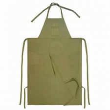 Split-Leg Apron Full-Coverage Workwear Sturdy for Potters