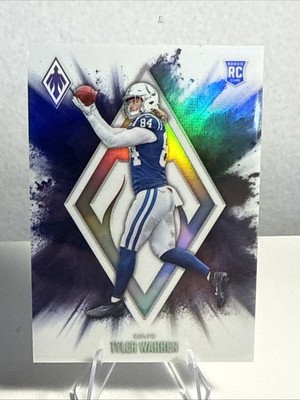 2025 Panini Phoenix Tyler Warren Rookie Color Blast SSP Case Hit