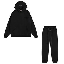 Essentials Fear of God Essentials Sets Hoodie  Sweatpants S-XL Black