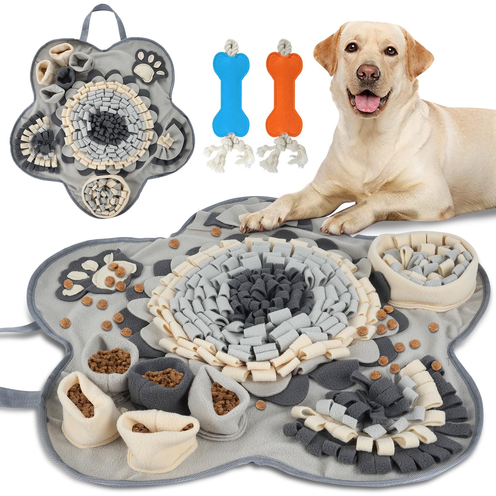 Tappeto da Fiuto per Cani - Gioco Intelligente Anti-Stress Lavabile