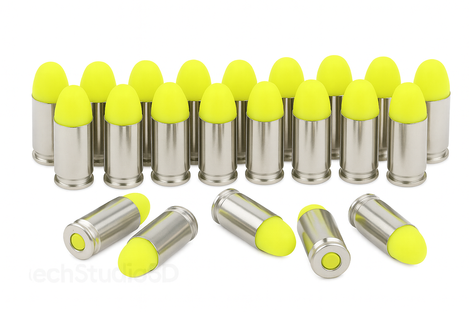 9mm Snap Caps Dummy Rounds – Safe Dry Fire Training – Reusable 5/10/20 ...