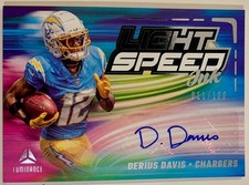 DERIUS DAVIS 2025 Luminance /100 Light Speed Ink AUTO SP Chargers