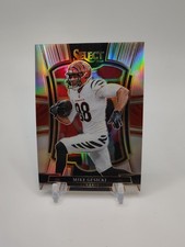 2025 Panini Select Mike Gesicki Silver Prizm #159 Cincinnati Bengals