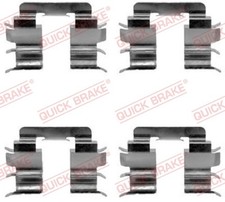 Zubehörsatz Scheibenbremsbelag QUICK BRAKE 109-1272 für K11 NISSAN MICRA 2 16V