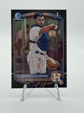 2025 Bowman Chrome Prospects Jancel Villarroel #BCP-26 Reptilian Refractor (RC)