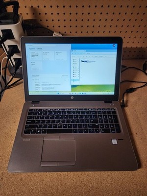 HP EliteBook 850 G3 i7-6600U 2.6GHz 32GB RAM 256GB SSD W11 Pro Radeon R7 M365X