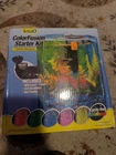 Tetra 1 Gallon Hexagonal Desktop Fish Tank Kit Whisper Filter & LED Light New