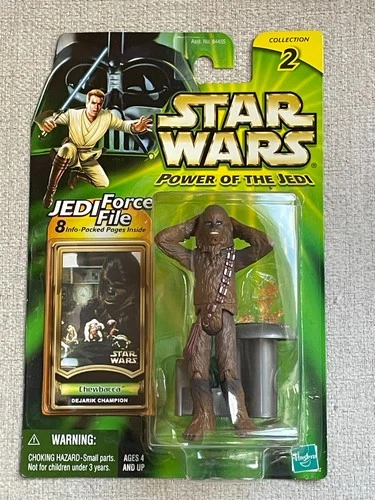 STAR WARS POWER OF THE FORCE POTF CHEWBACCA DEJARIK CHAMPION ACTION FIGURE NEW