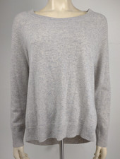 Apt. 9 gray 100 Cashmere round neck pullover sweater ladies Medium