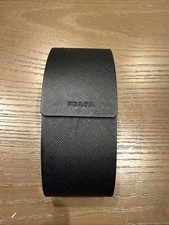 PRADA Black Eyeglasses Sunglasses Half Circle Magnetic Hard Case