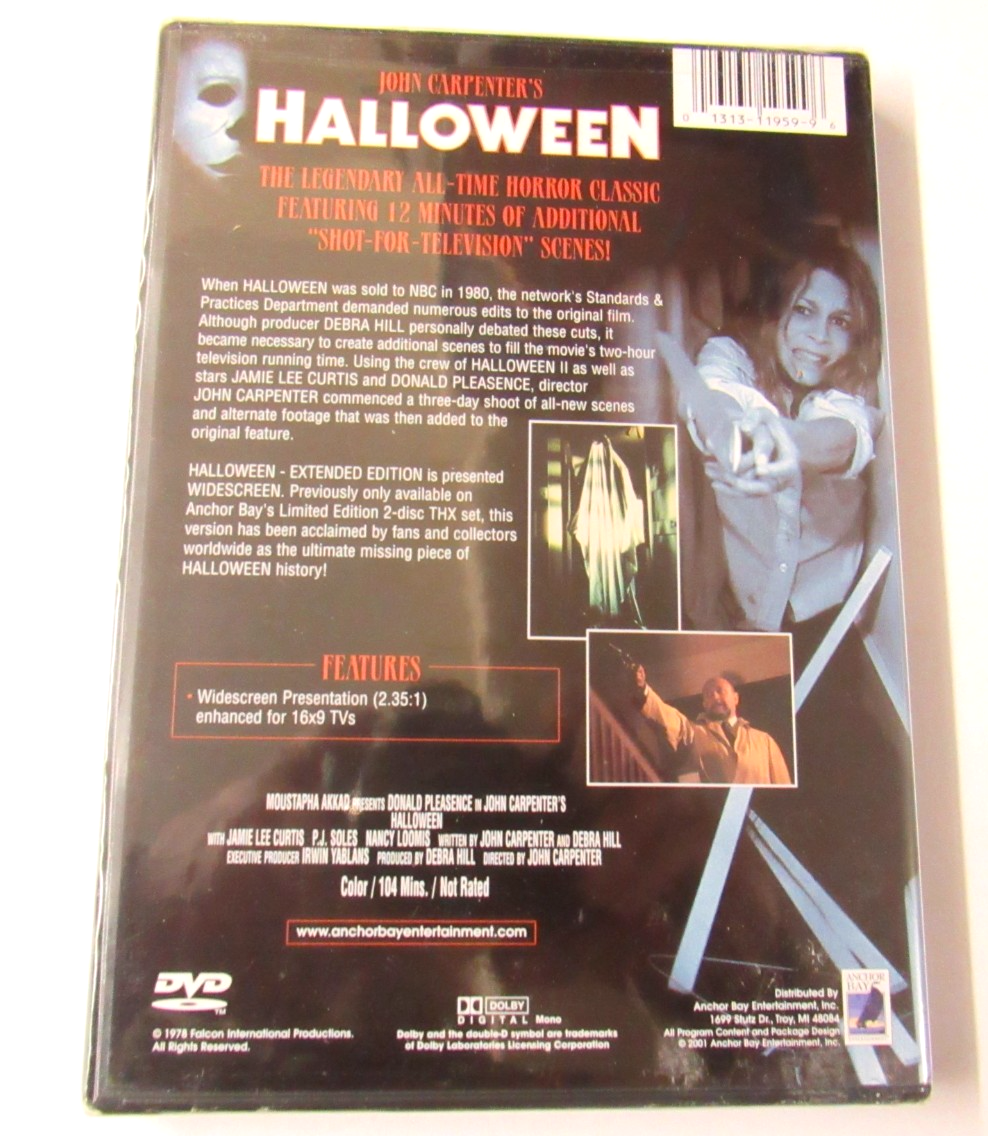 ハロウィン Extended Edition DVD ハロウィン Extended 