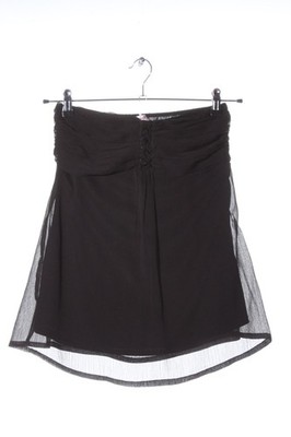 ORSAY schulterfreies Top Damen Top Gr. DE 34 schwarz Casual-Look