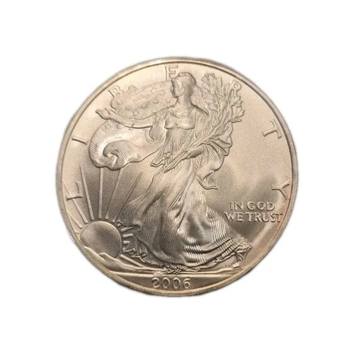 2006 American Silver Eagle 1 Oz . Gem Brilliant Uncirculated Dollar Coin*