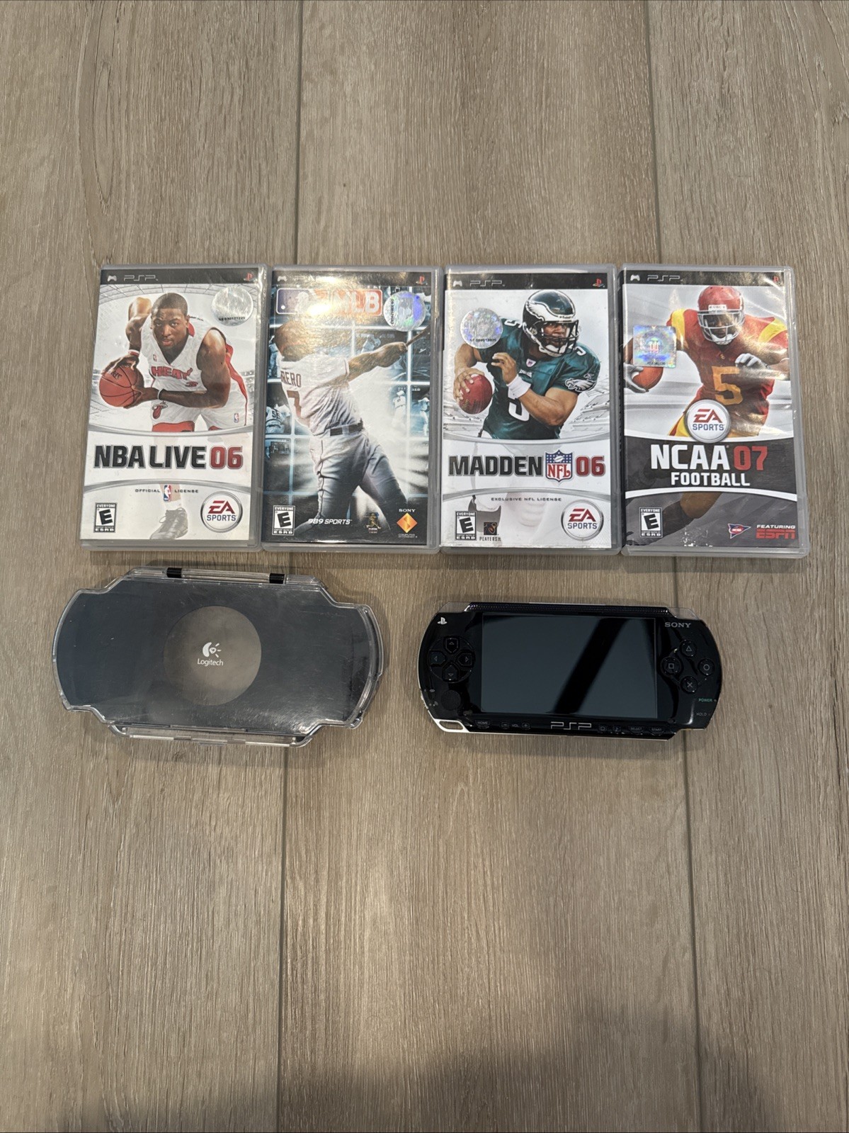 Sony PSP 1000 Black Console No Battery For Parts