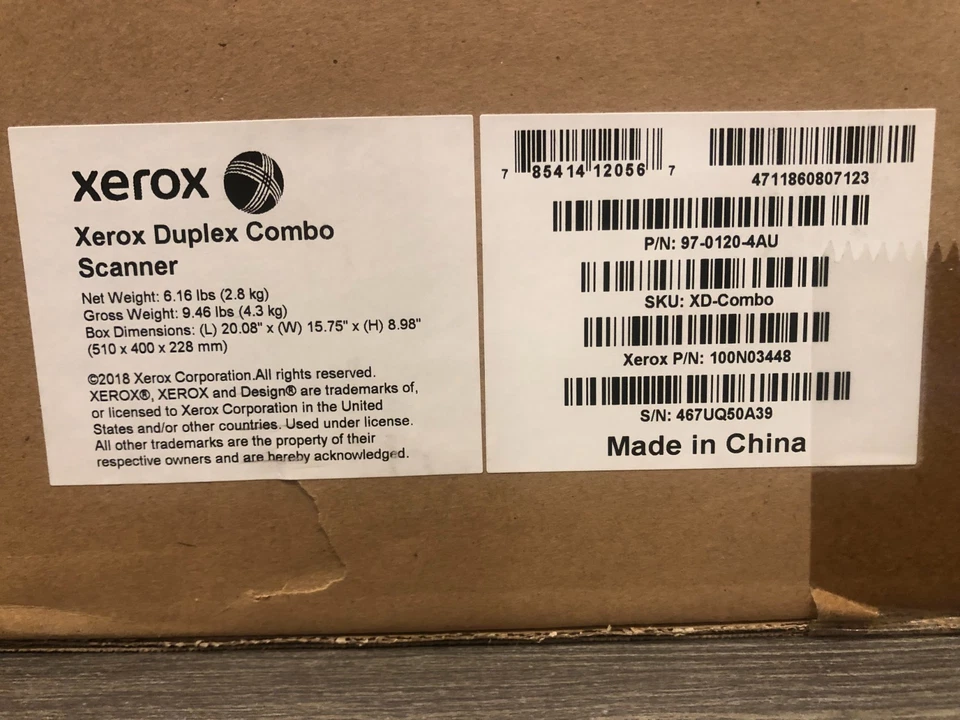 New Factory sealed Xerox XD-COMBO Flatbed Scanner - Image 3 of 4