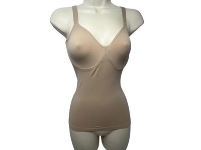 Lipo In A Box Shaping Top Womens Large Beige Shapewear Adjustable Straps Cami