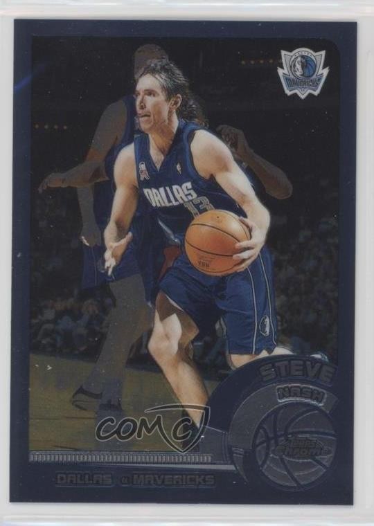 2002-03 Topps Chrome Steve Nash #82 HOF gc7