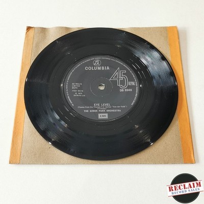the simon park orchestra - eye level 7'' vinyl record VG