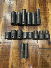 Sk Tools Impact Sockets Sizes 3834 16pc 12 38 Drive 6pt Sae Usa Euc