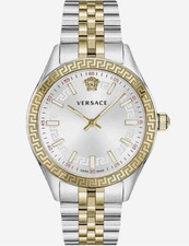 Versace Hellenyium Two Tone Stainless Steel Quartz Women's Watch VEHU01024