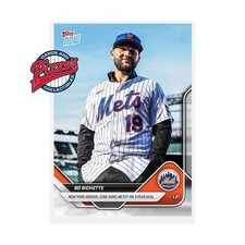 Bo Bichette Signs Mets  2025 MLB Topps NOW Ca...