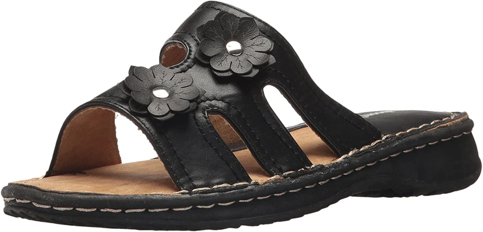 New Hypard Shaboom Women's Flower Slide Black