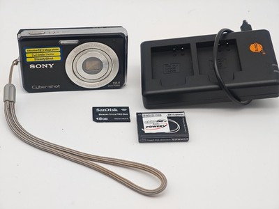 Sony Cybershot DSC-W190 Digitalkamera Silber 12,1 MP 8GB | geprüft  