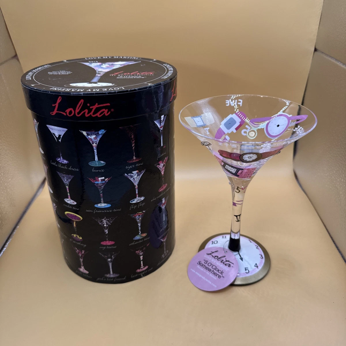 Verre à Martini Lolita, Vintage, Qualité, Occasion