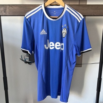 Juventus 16-17 Dybala #21 Soccer Jersey Blue White Size M Official