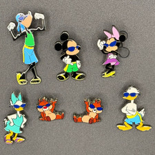 2012 Disney Cool Characters Complete 7-Pin Set