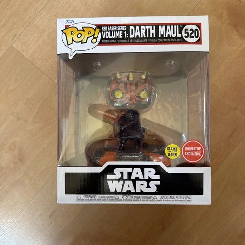 Funko Pop! Deluxe: Star Wars - Red Saber Series Volume 1: Darth Maul (Glows...