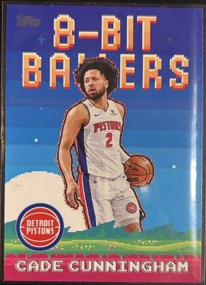 2025-26 Topps - 8-Bit Ballers Cade Cunningham #8B-1