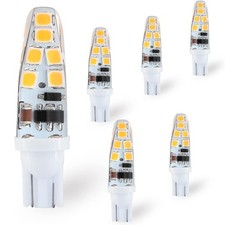 T5 T10 Wedge Base 2W LED Bulb 3000K Warm White for 12V 24volt Landscape Path ...
