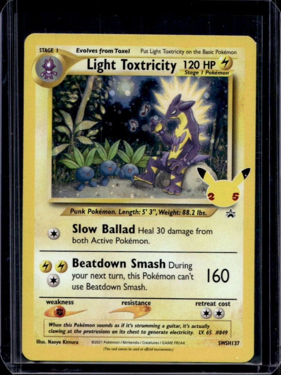 Light Toxtricity SWSH137 鑑定品 9.5 Light Toxtricity SWSH137 SWSH: Sword & Shield Promo Cards for sale