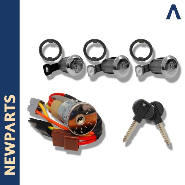 Newparts Antivol Lenkrad + 3 Zylinder FüR Berlingo Partner 9170G3 4162Q4-image