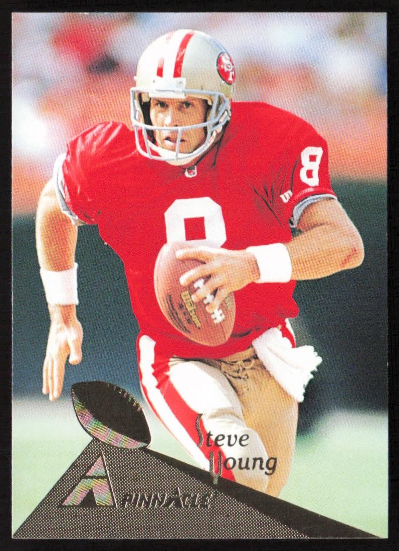 1994 Pinnacle Trophy Collection Steve Young #22 San Francisco 49ers