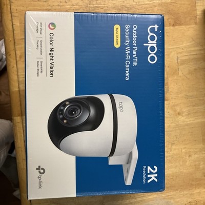 Tapo C510W 2K Outdoor Wired Pan/Tilt Wi-Fi Camera 360° View, Storage up to 512GB
