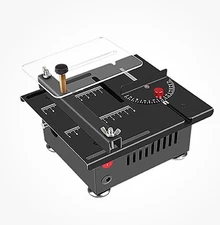 24V100W Mini Desktop Electric Saw CutterAngle Adjustable Liftable Blade Cutter