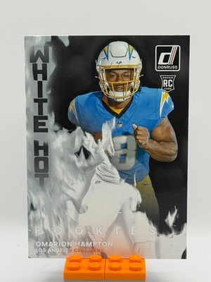 2025 Donruss #WHR-OMH Omarion Hampton White Hot Rookies