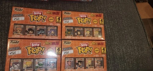 Funko Pop Bitty DragonBallZ Set Of 16 W/Chase