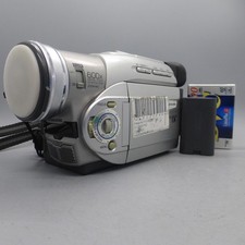 Panasonic NV-DS27 Handheld MiniDV Cassette Camcorder Silver Tested
