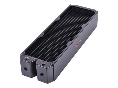 Alphacool NexXxoS Monsta Heatsink Copper Black Steel 14cm 144mm 14191