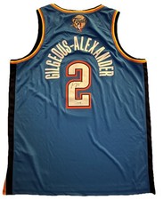 MVP Shai Gilgeous-Alexander SIGNED OKC Thunder Finals Basketball Jersey- JSA COA