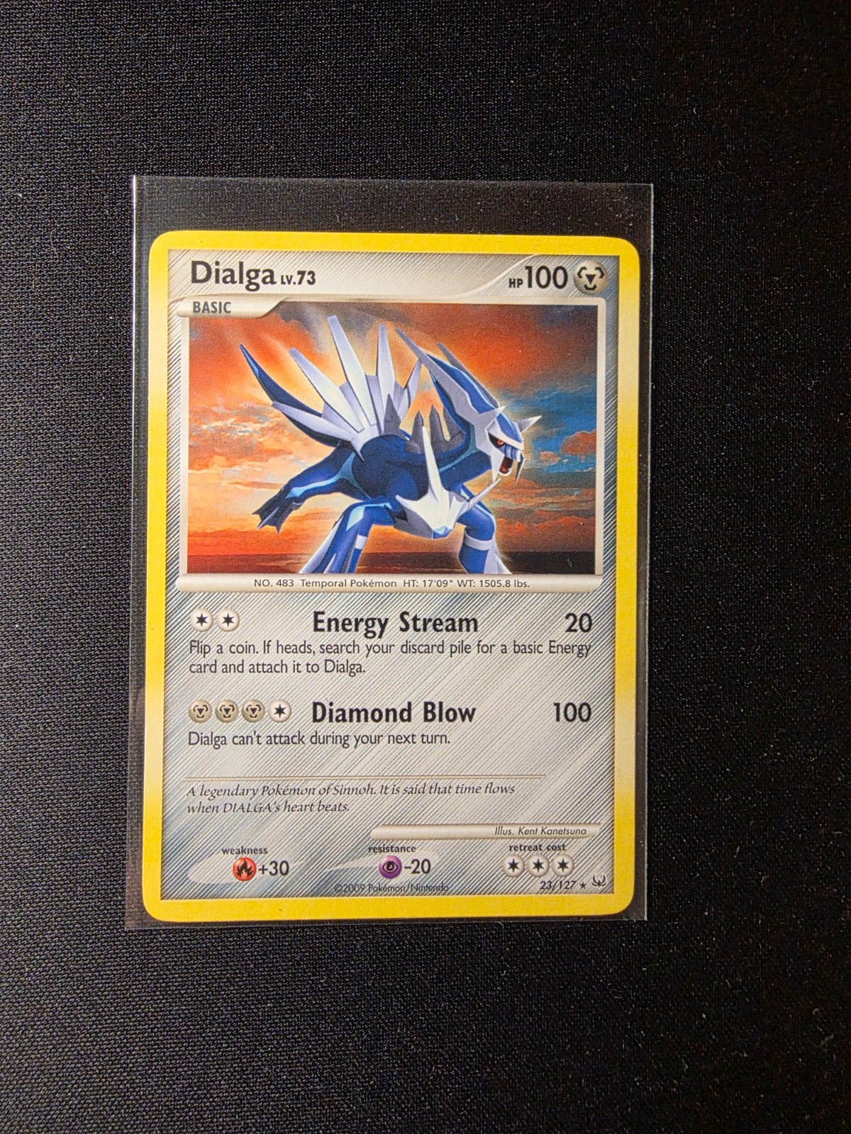Dialga - 23/127 - Rare PLATINUM (BASE SET) NM Pokemon Card