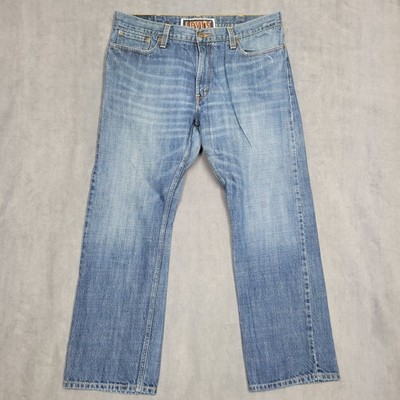 Levis 514 Slim Straight men sz 38 x 30 medium wash denim jean