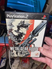 Metal Gear Solid 2 Sons of Liberty PS2 Video Game No Manual Tested Free Shipping